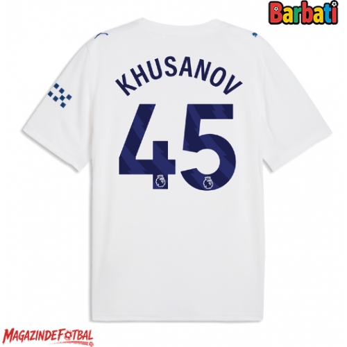 Manchester City Abdukodir Khusanov #45 Tricou Fotbal Replică 2026-27 Barbati Treilea Manchester City Abdukodir Khusanov #45 Tricou Fotbal Replică 2026-27 Barbati Treilea